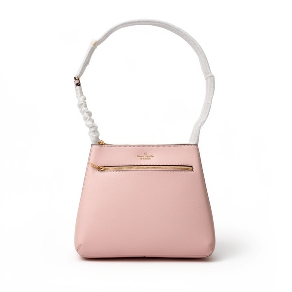Kate Spade Handbags - Kate Spade Light Pink Saffiano Leather Crossbody Bag